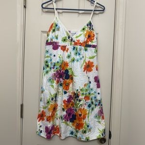 Old Navy Sundress Size Medium Floral Print